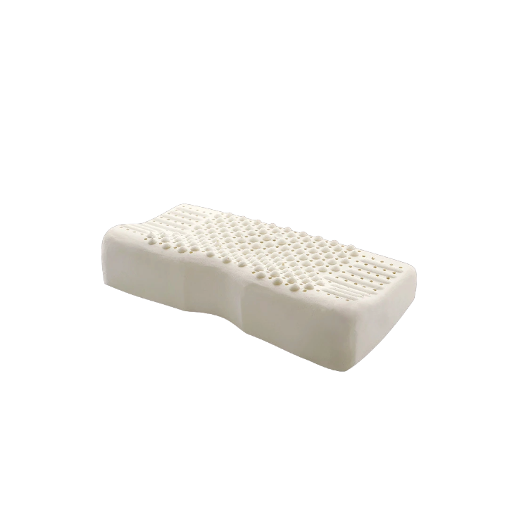 Contoured orthopedic kids pillow with breathable design