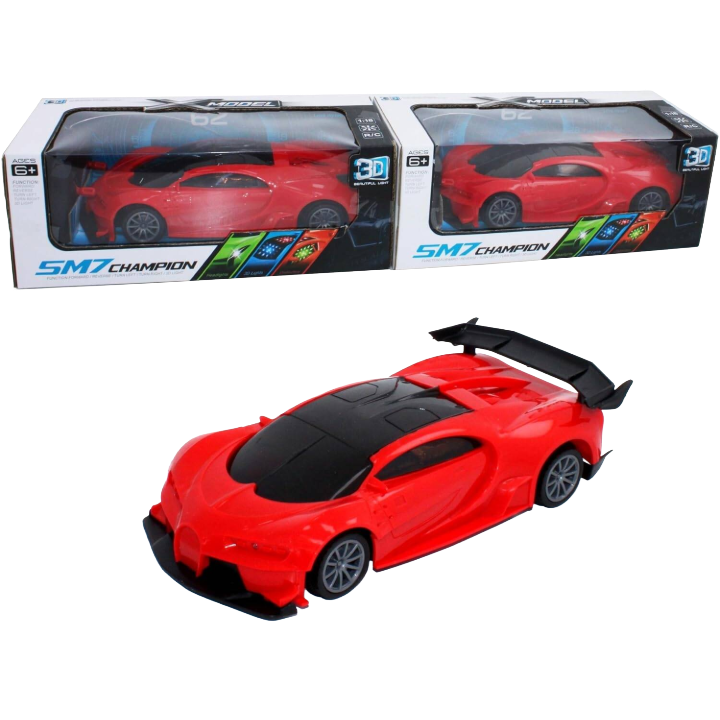 FlashRacer RC Car with 3D Light Effects – Remote Control Racing Toy Nepal