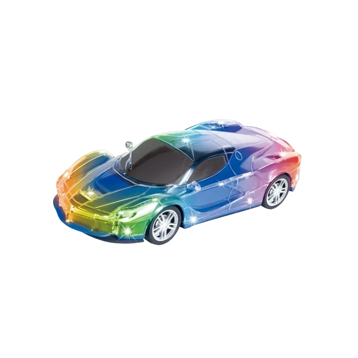 FlashRacer RC Car with 3D Light Effects – Remote Control Racing Toy Nepal