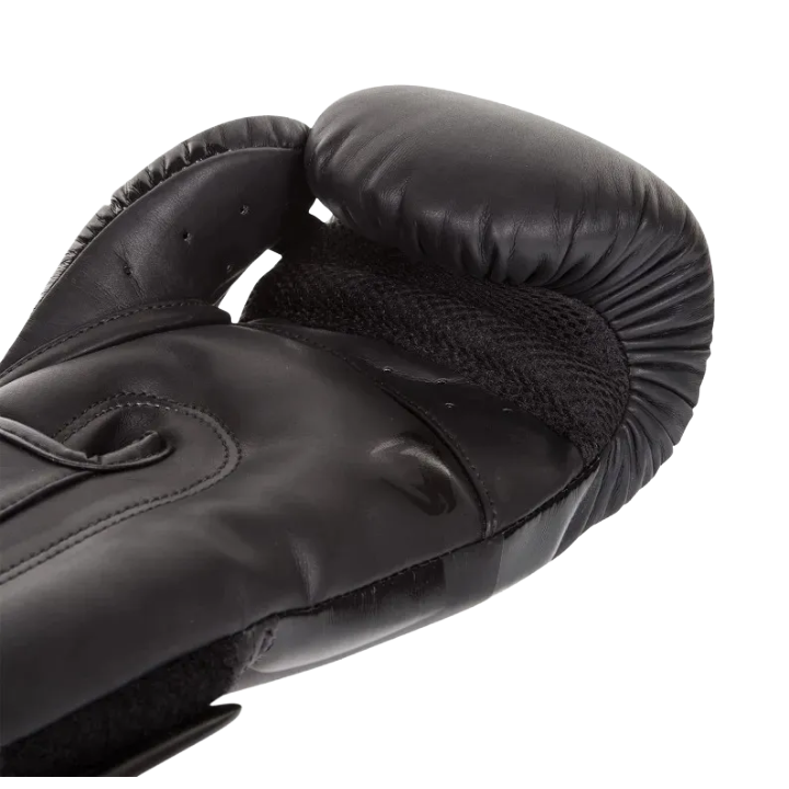 Close-up of triple-density foam padding and extended cuff design.