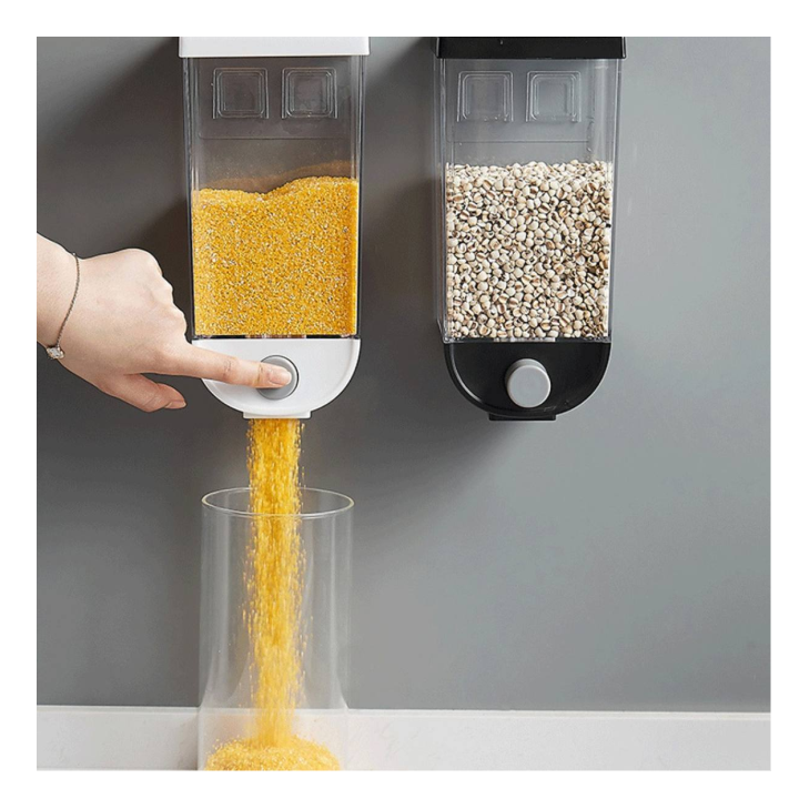 Durable 1500ml grain and dry food dispenser box
