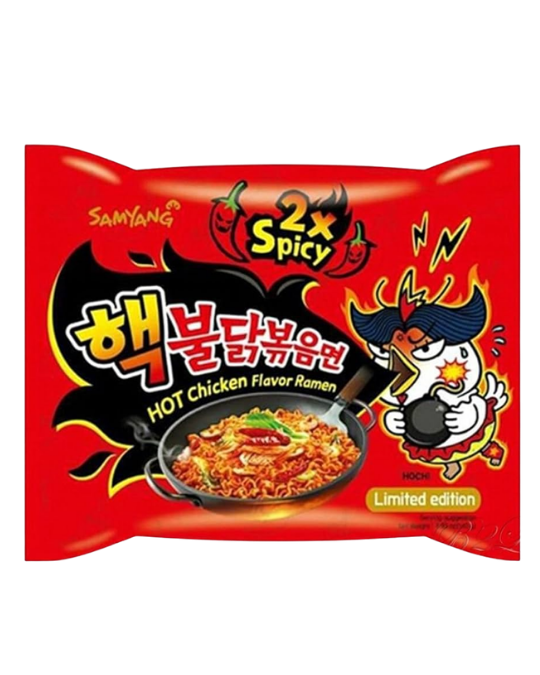 Buldax Extra Spicy Buldak Ramen | Korean Hot Chicken Instant Noodles